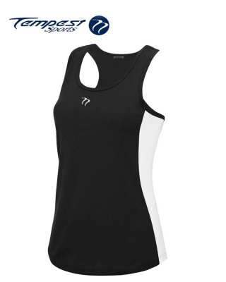 Tempest Women's Black White Training Vest